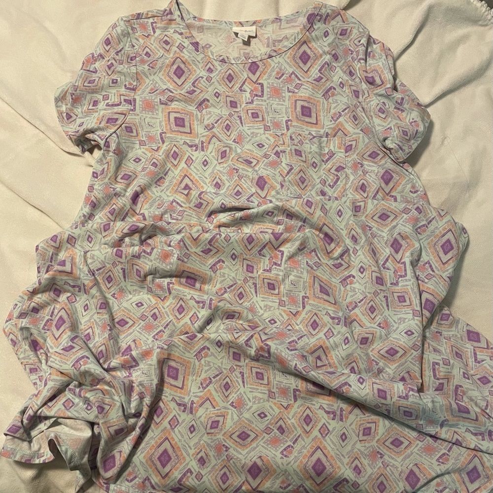 EUC XL LulaRoe Carley dress